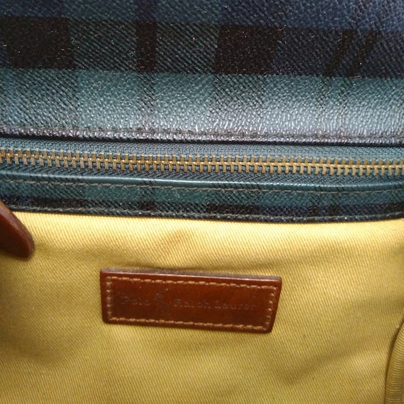 Polo Ralph Lauren - Authenticated Bag - Leather Multicolour Tartan For Man, Very Good condition