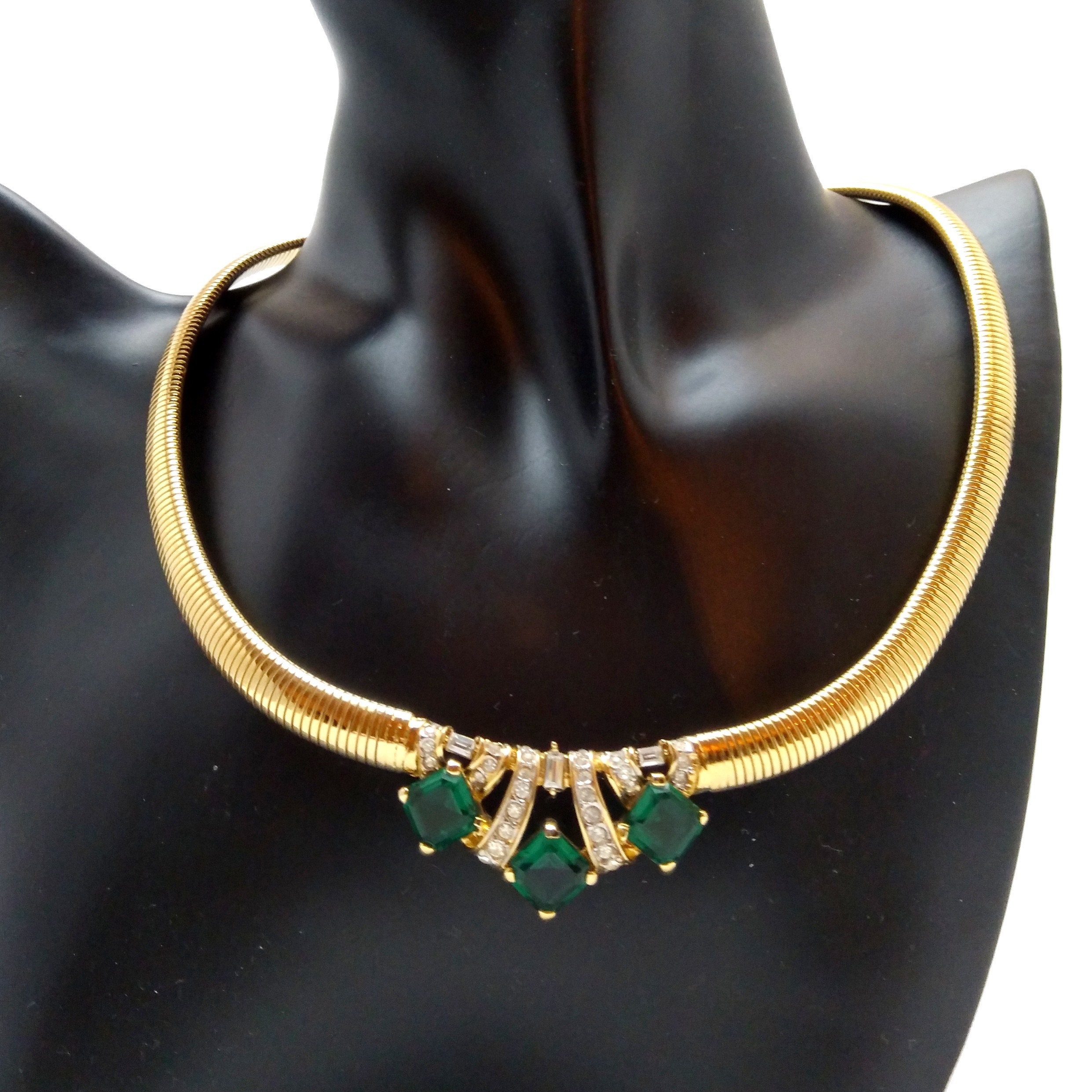 Vintage Costume Necklace Nina Ricci, Paris Jewelry, Rare Jewelry 