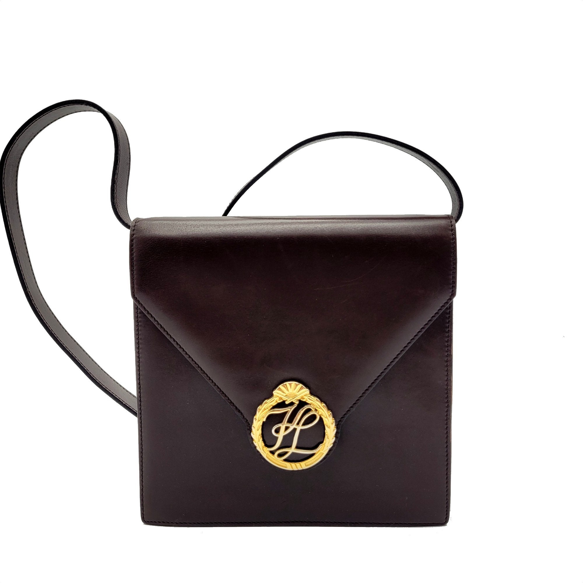Karl Lagerfeld Paris Logo BLACK Tote BAG Handbag with CHARM NEW AUTHENTIC