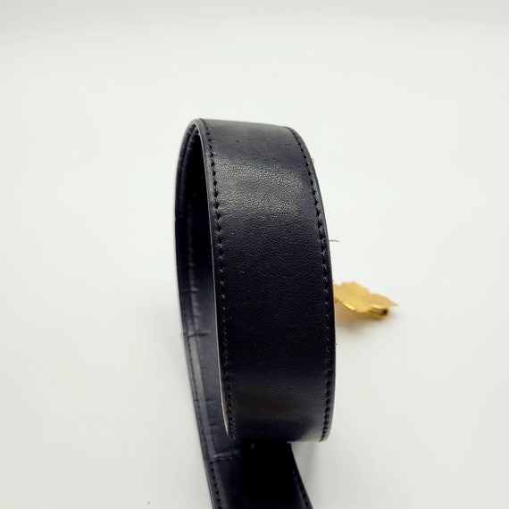 Vintage designer belt from Yves Saint Laurent, vi… - image 4