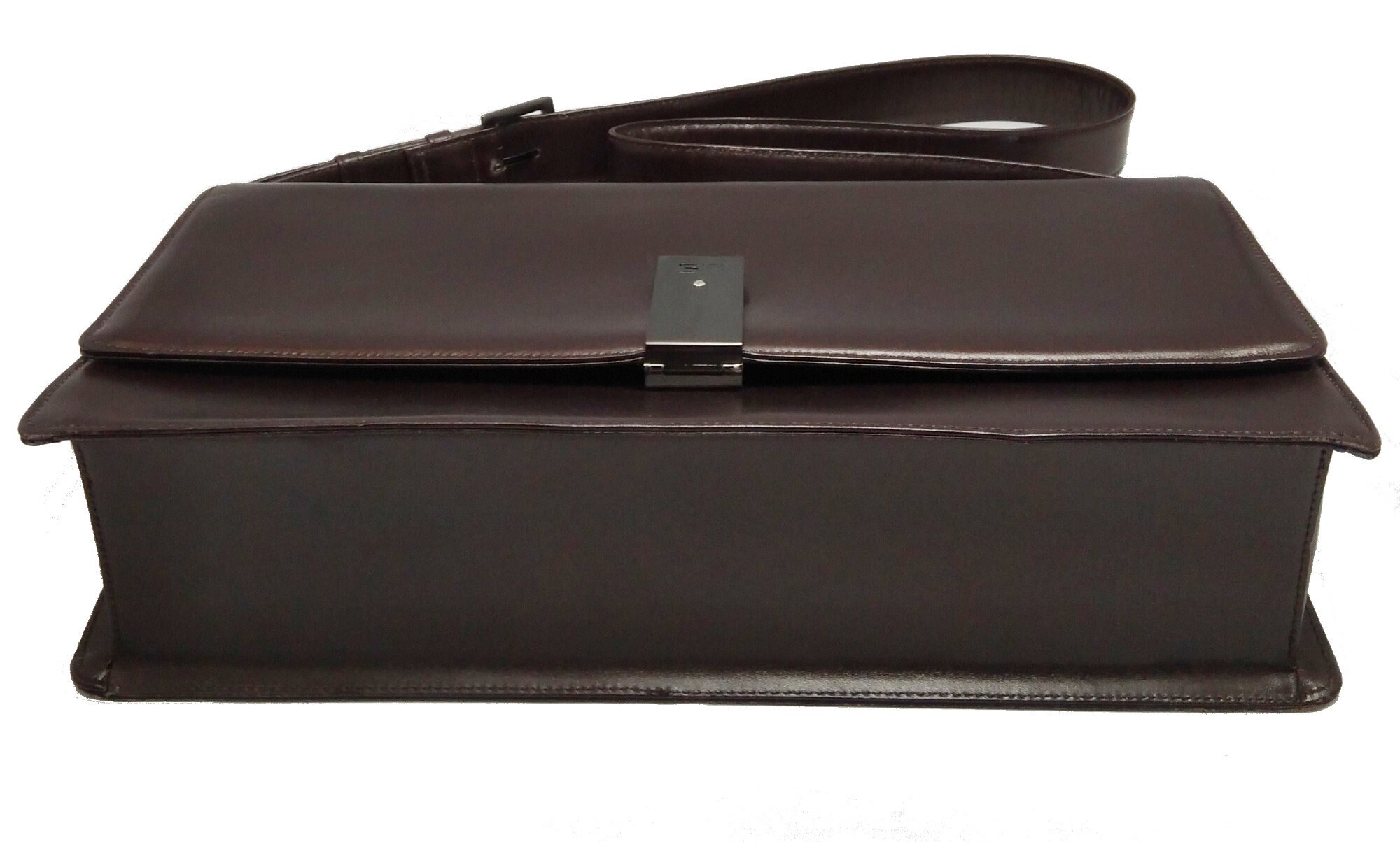 Vintage SONIA RYKIEL Brown Leather Shoulder Bag, Gift for