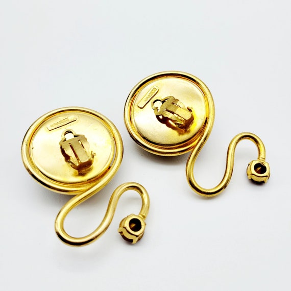 Vintage couture earrings Nina Ricci, vintage cost… - image 4
