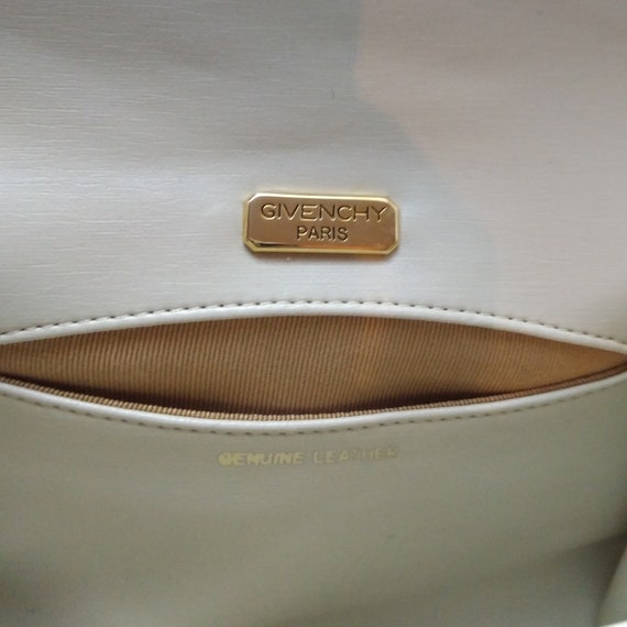 Vintage GIVENCHY Beige Leather Mini Crossbody Bag Authentic - Etsy