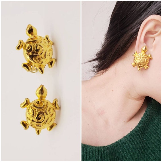 Boucles D'Oreilles Dorées ÉDOUARD RAMBAUD 