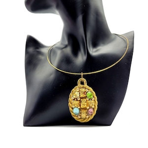 Vintage Jacky De G pendant necklace