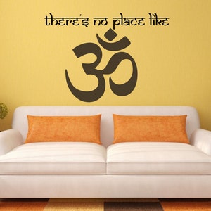 Wall Decal Vinyl Sticker Decals Art Decor Design Om Sign wall decal ,Yoga Wall Decals - Wall Vinyl Decal -meditation,mandala,