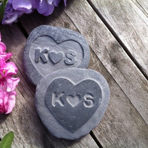 Sweetheart love stone! The perfect personalised & handmade gift that will last forever, wedding or anniversary