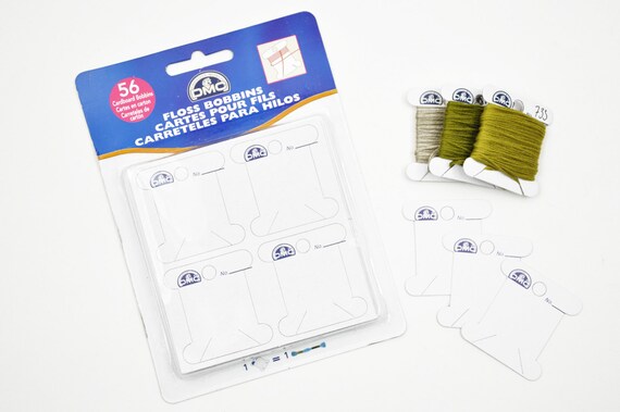 DMC Cardboard Bobbins x 56 DMC Cardboard Bobbins x 56