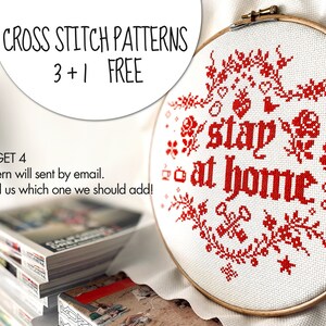 Cross stitch pattern . COLOR SPLAT PAINTING . funny fiber art designs . unique hand embroidery pattern . needlepoint download design chart image 2