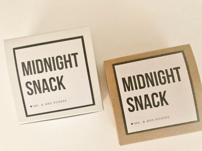 Doughnut Box 150 Single Donut Favor Boxes Midnight Snack -funny favor Wedding Favor custom labels