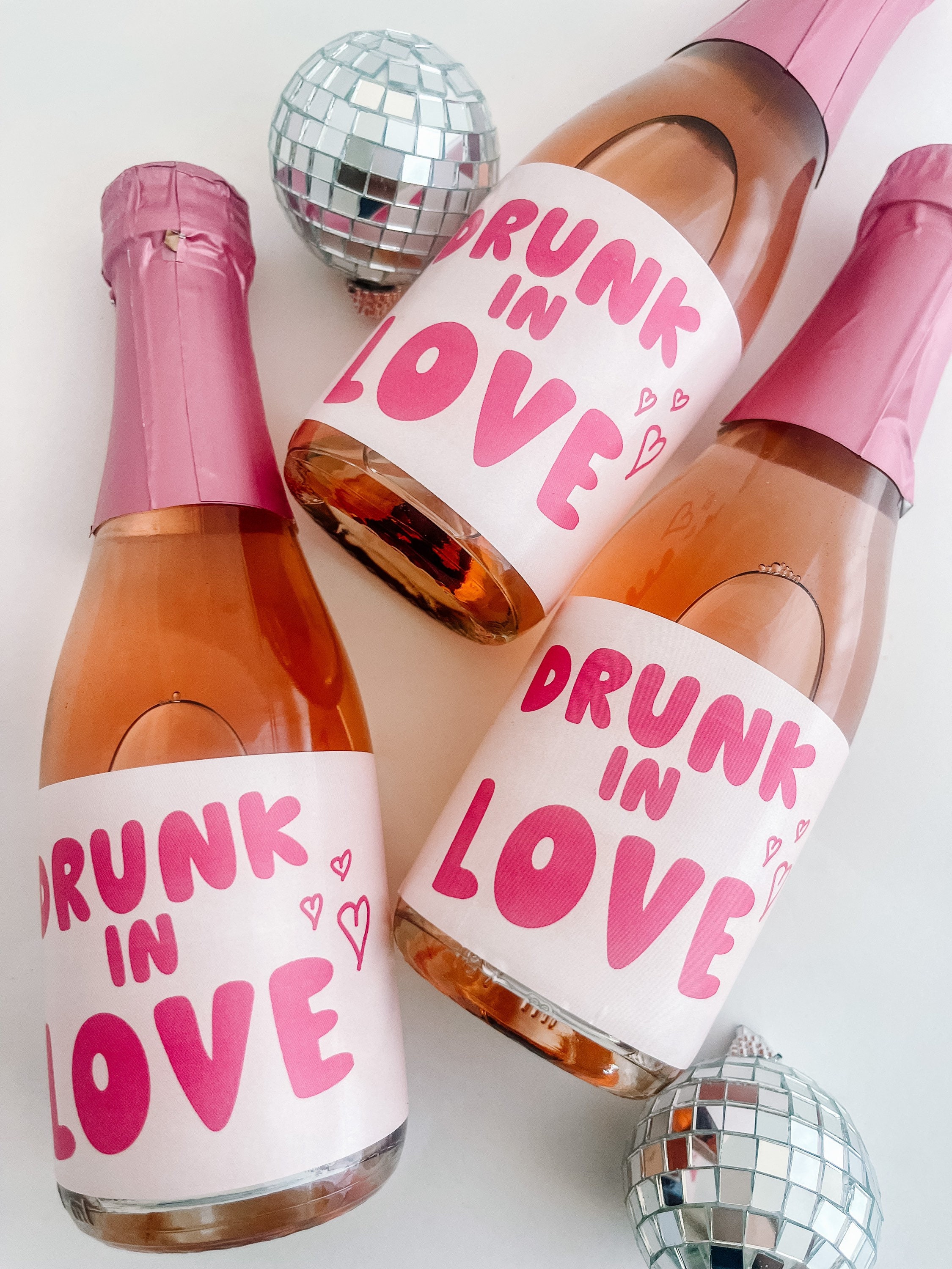 Drunk in Love Mini or Full Size Champagne or Wine Bottle - Etsy