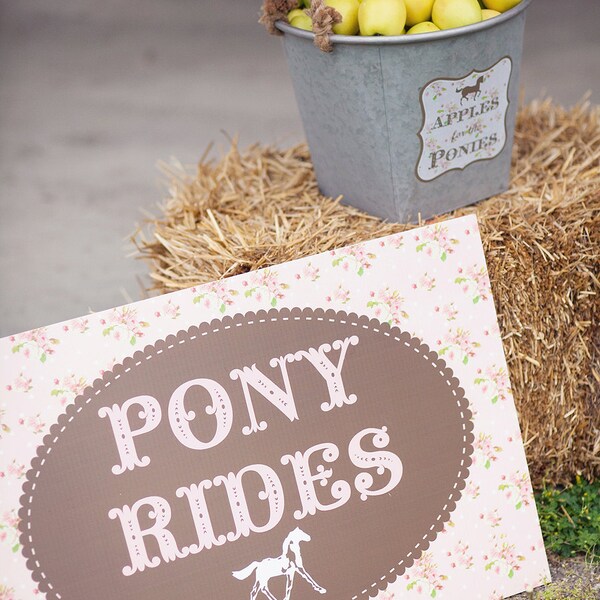 Pony Rides Sign Pony Ride - Etsy