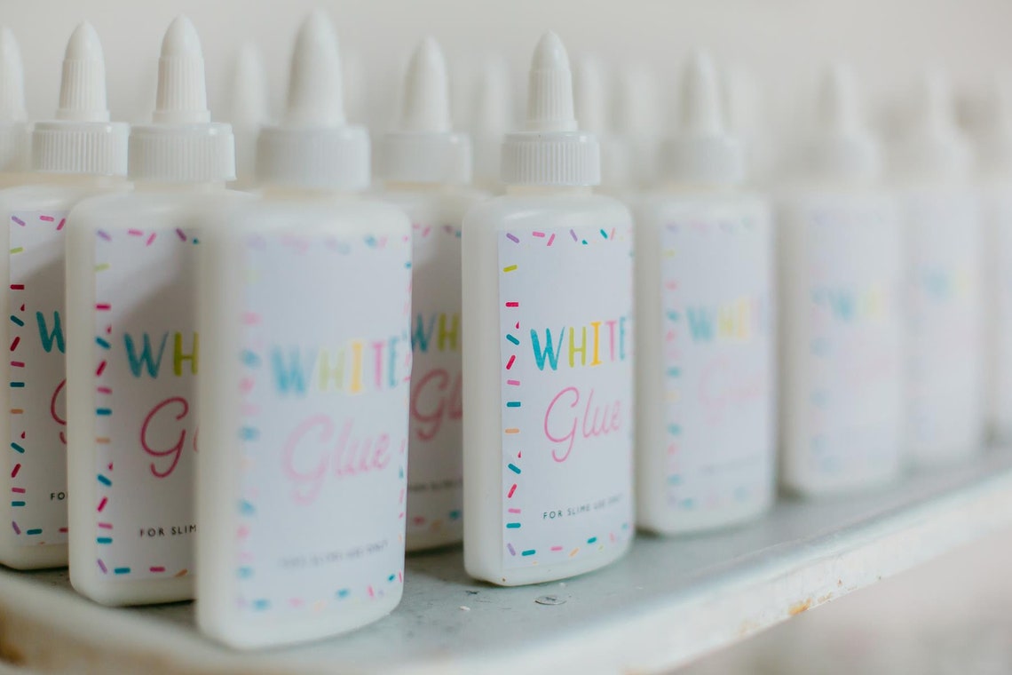 SLIME Party Printable Set With Invitations and Slime Recipes - Etsy