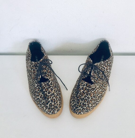 leopard print athletic shoes