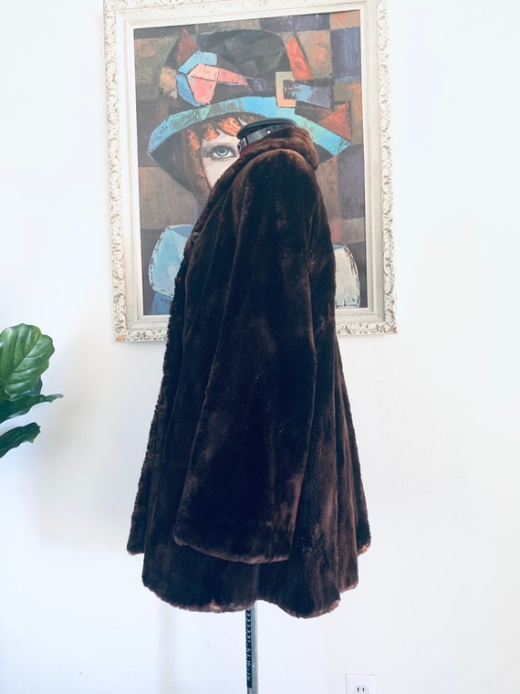 40s Fur Coat by George Polek Chicago size M L - image 4