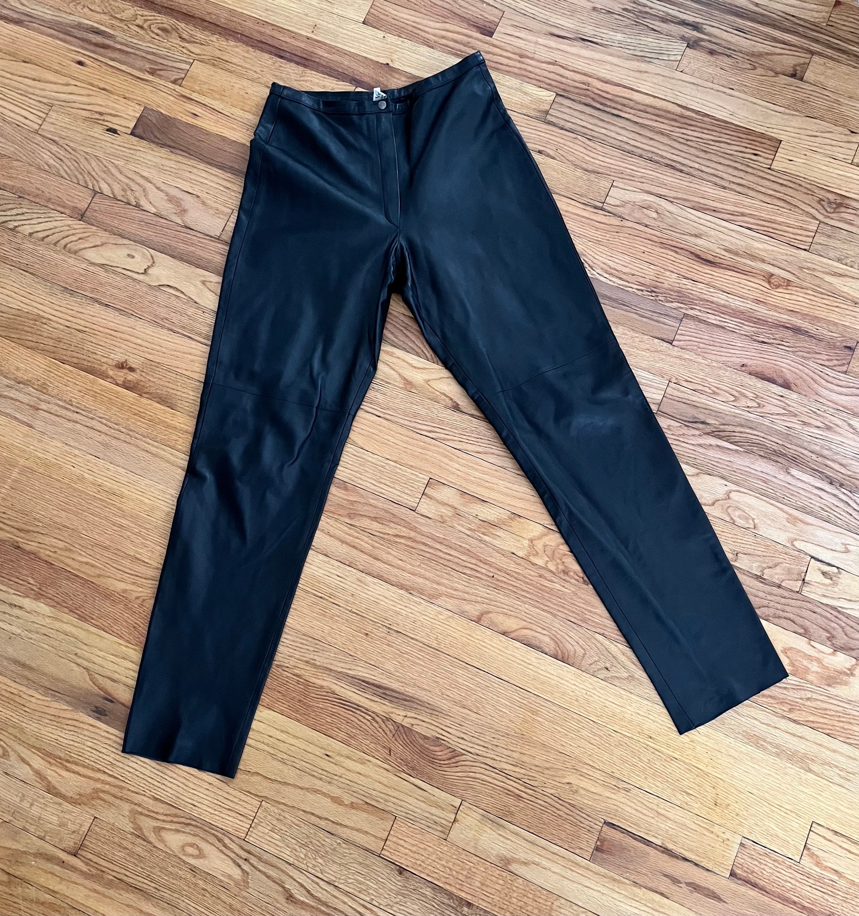 パンツ 1980's italy gold fake lether pants EDIKTED Metallic Faux Leather Pants | Nordstrom