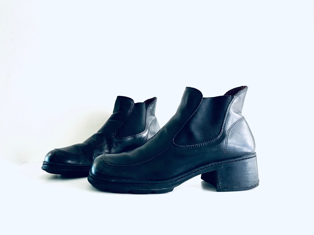 90s knee high platform boots