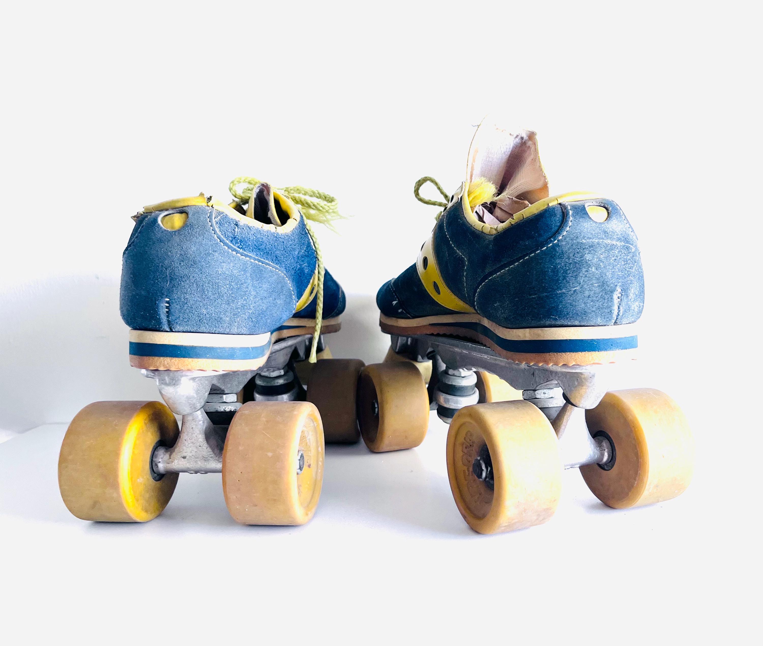 70s Sneaker Skates Made in US Jogger Sure-grip by Spotbilt Size 8