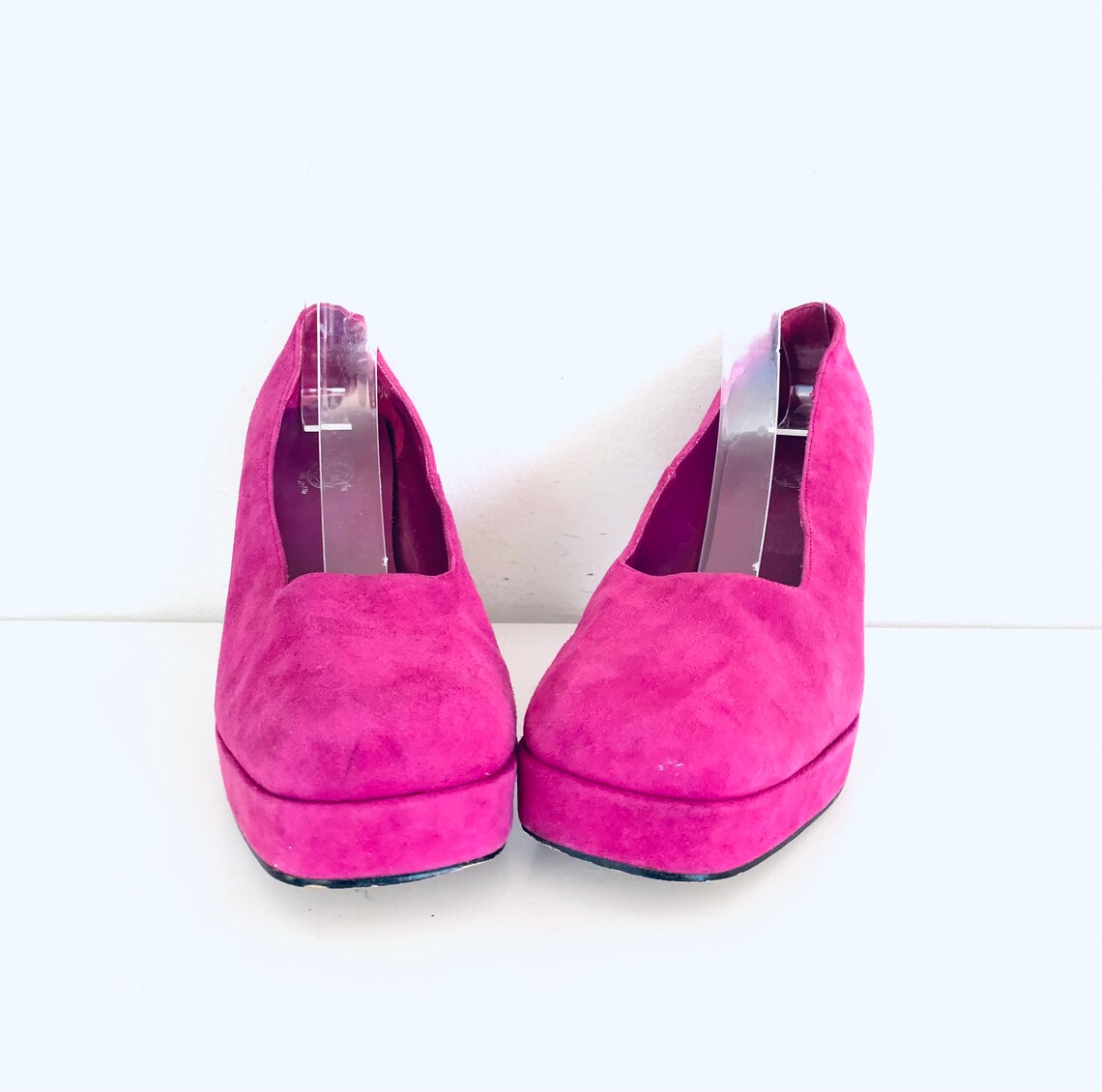 platform mary janes pink