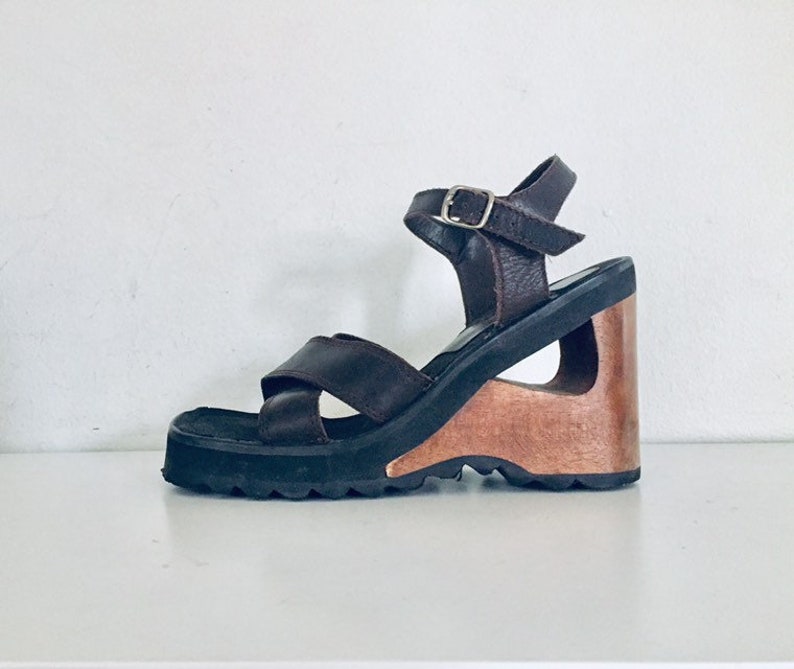 platform clog sandals