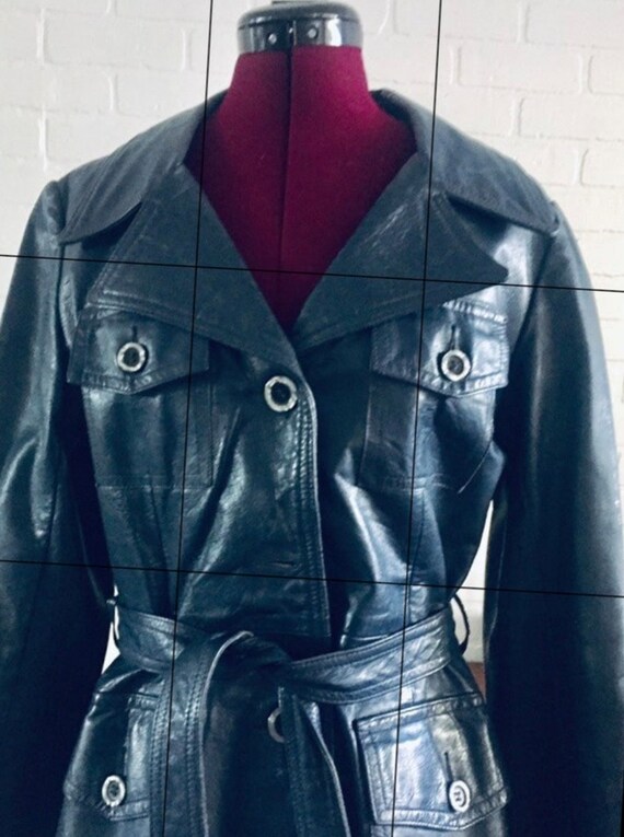 1567 Navy Blue Classic Collar Jacket