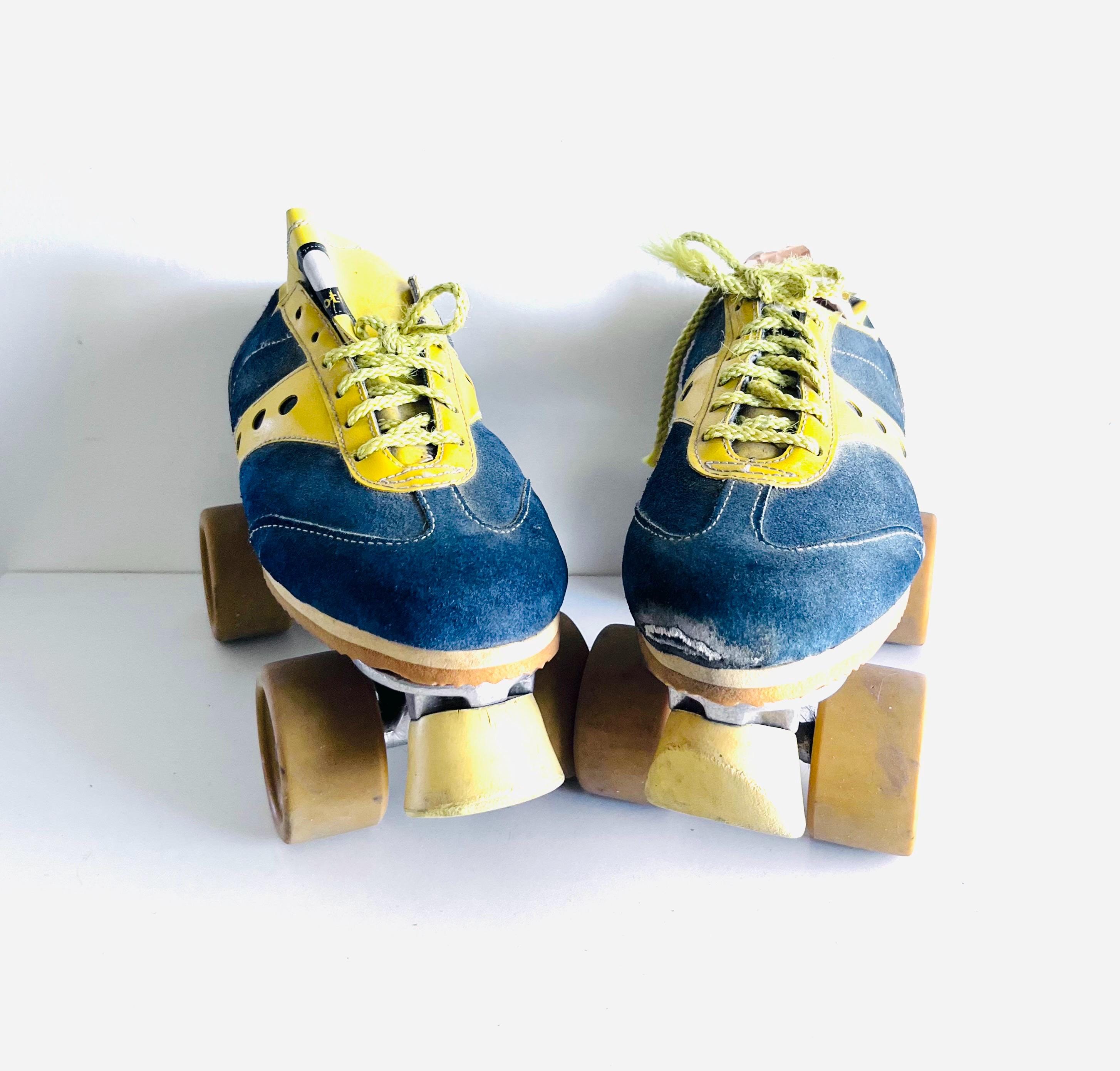 70s Sneaker Skates Made in US Jogger Sure-grip by Spotbilt Size 8