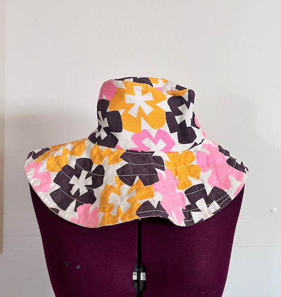 60s Pop Art Sun Hat Mod