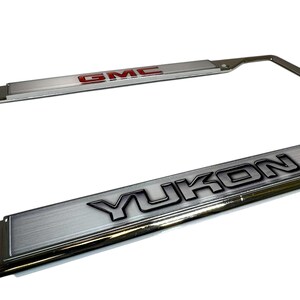 GMC Yukon License Plate Frame (free Shipping) - Etsy