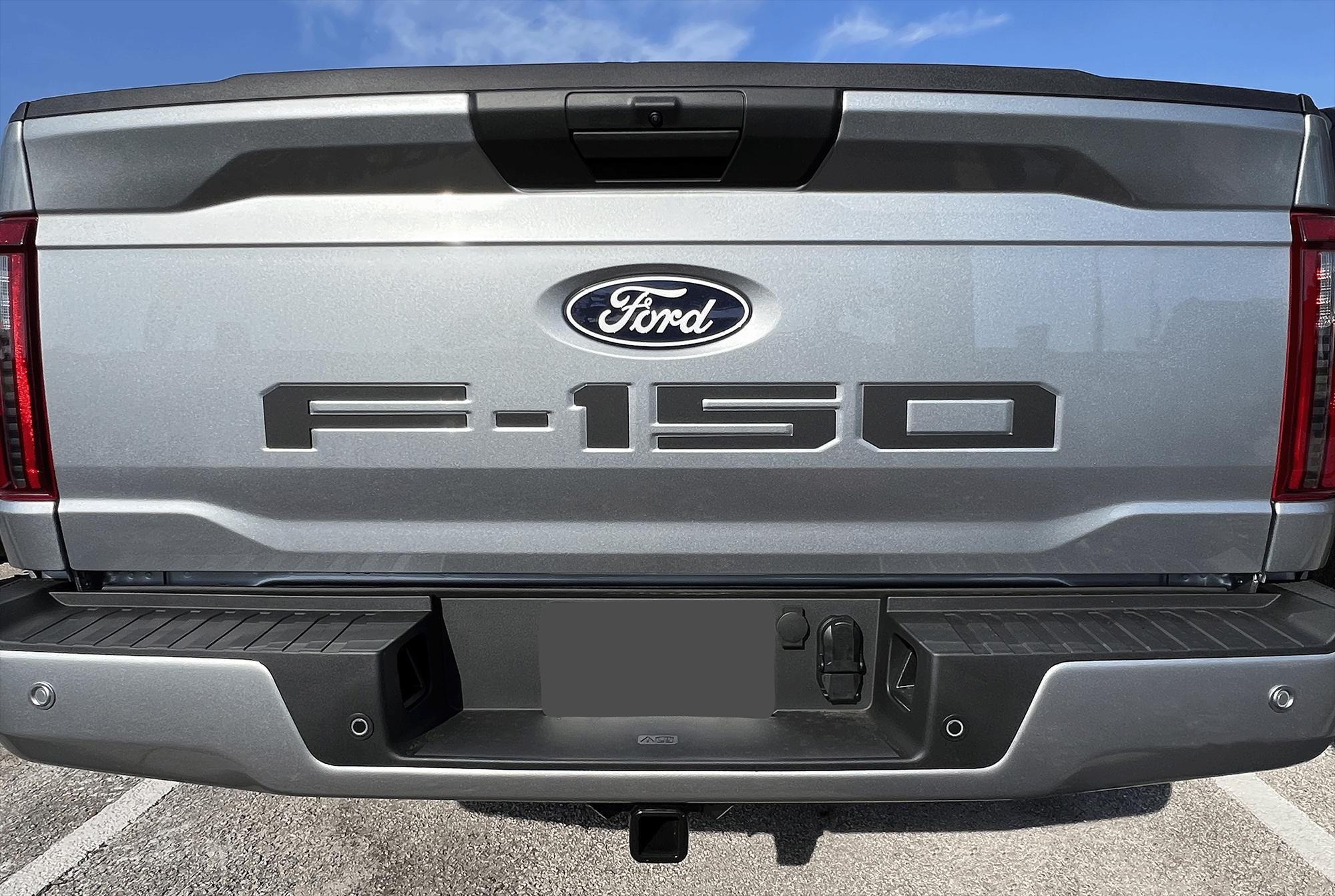 Official Licensed Tailgate Lettering Kit – Fits 2021-2025 Ford F-150 – Black (Eurosport Daytona, Germany)