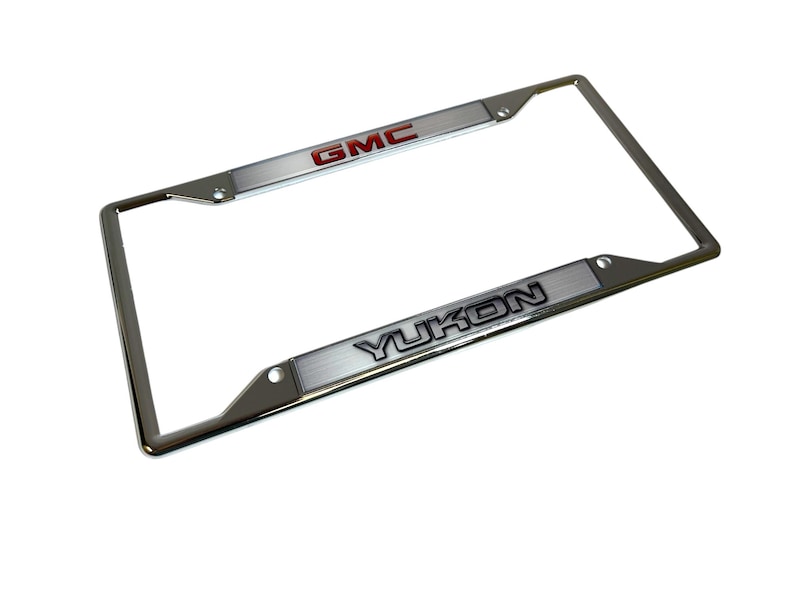 GMC Yukon License Plate Frame (free Shipping) - Etsy