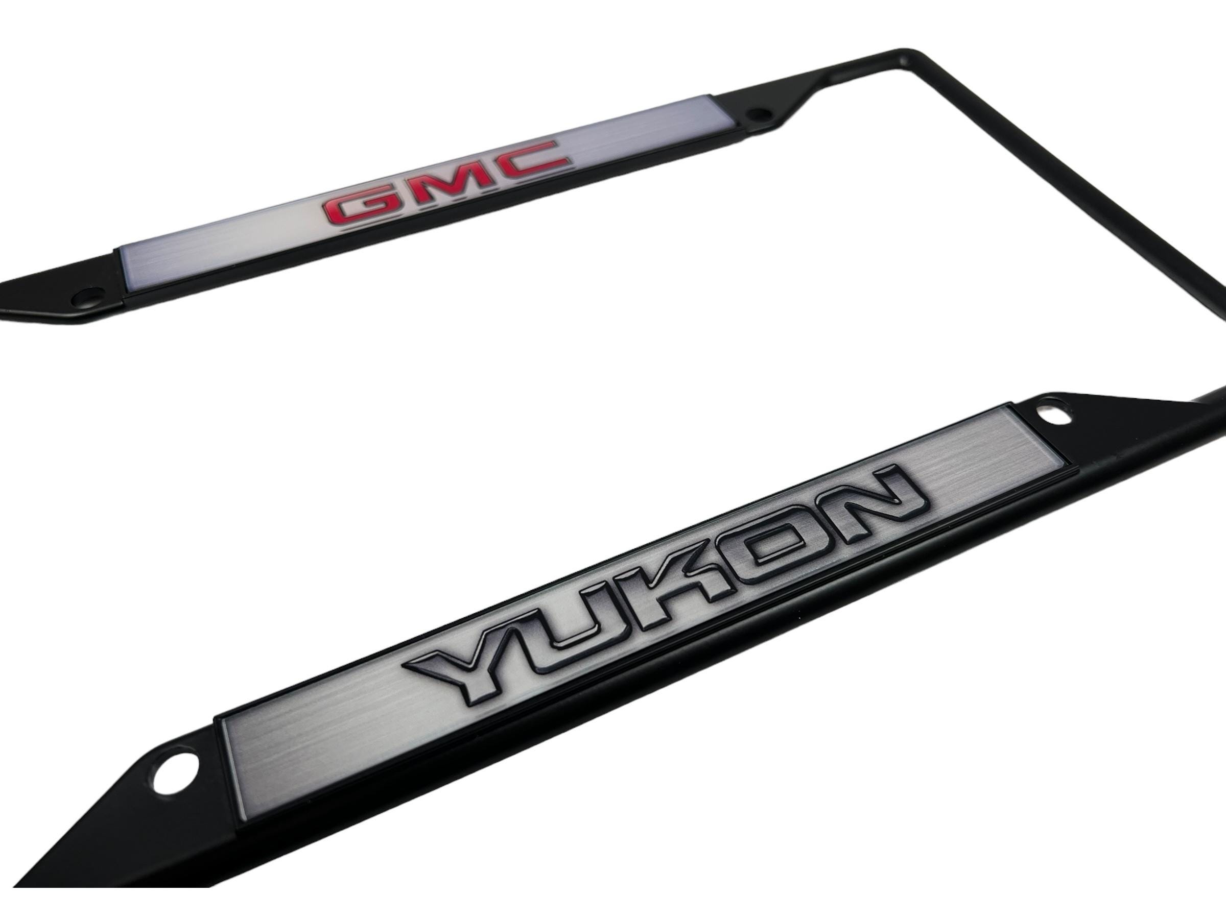 GMC Yukon License Plate Frame (free Shipping) - Etsy