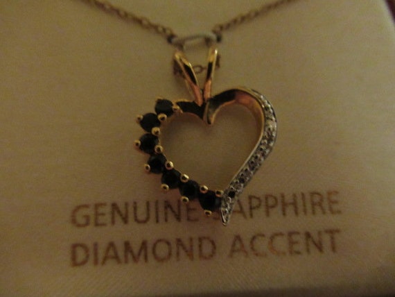 Sterling Silver Heart Necklace Pendant 