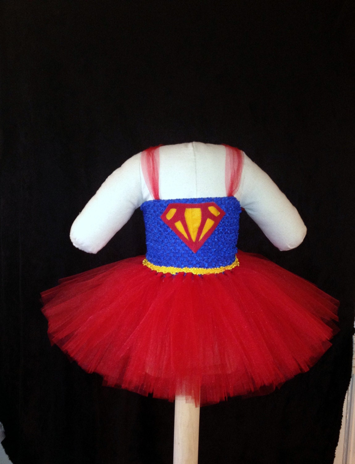 CK167 Supergirl Dress Up Tutu Superman Hero Fancy Dress Girl Toddler Costume CK167 Supergirl Dress Up Tutu Superman Hero Fancy Dress Girl Toddler Costume