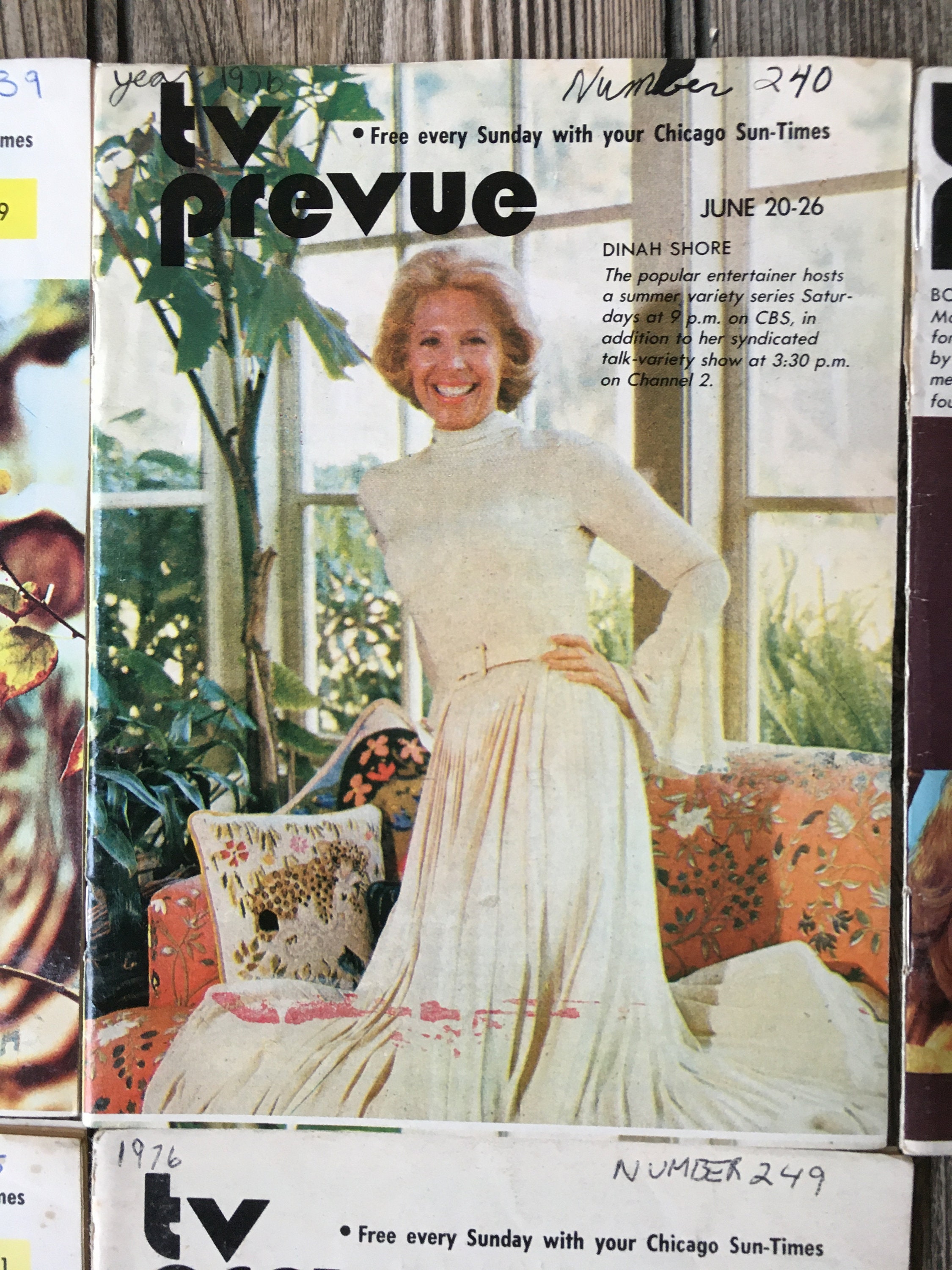 Vintage TV Prevues | June-July-August, 1976 | from the Chicago Sun-Times