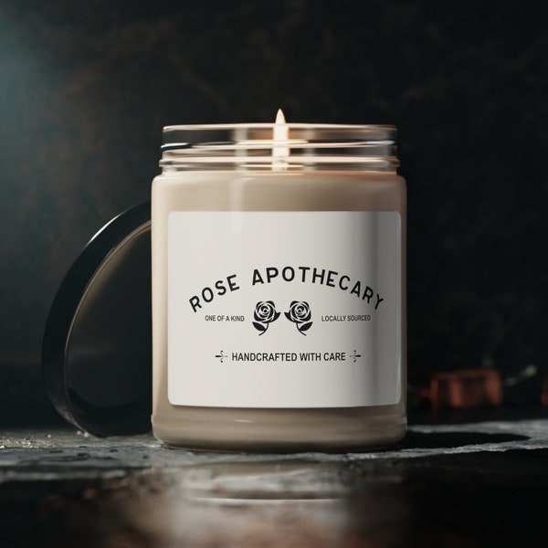 Rose Apothecary candle Schitts Creek gift Rose Apothecary gift scented candle david rose moira rose schitts creek present