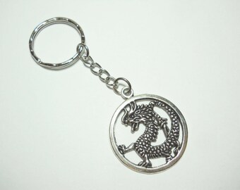 Dragon Pendant Keychain, Dragon Key Ring, Dragon Pendant Lanyard, Dragon Charm Keyring, Gift for Men, Men's Accessories, Women's Accessories