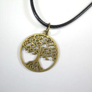 Tree Of Life Pendant Necklace, Tree Of Life Charm Necklace, Nature Necklace, Tree Necklace, Gift for Women, Women&#39;s Necklace, Men&#39;s Necklace