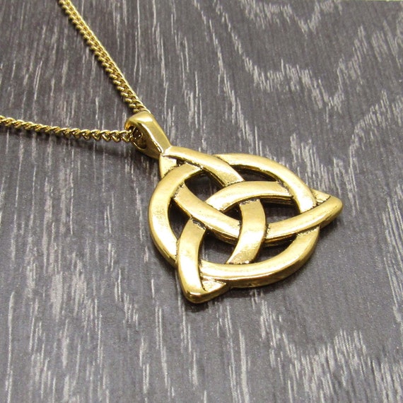 14ct Gold Celtic DNA Pendant – All Celtic Jewellery