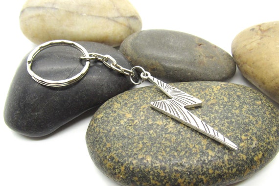Amazon.com: Lightning Bolt Keychain : Clothing, Shoes & Jewelry