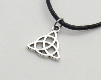 Celtic Knot Small Charm Pendant Necklace, Celtic Knot Charm, Woman's Necklace, Woman's Jewelry, Men's Necklace, Men's Jewelry