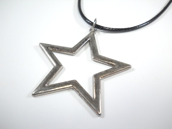 Large Star Pendant Necklace Celestial Charm Antique - Large Star Pendant Uk Large Star Pendant Necklace Celestial Charm Antique - Large Star Pendant Uk