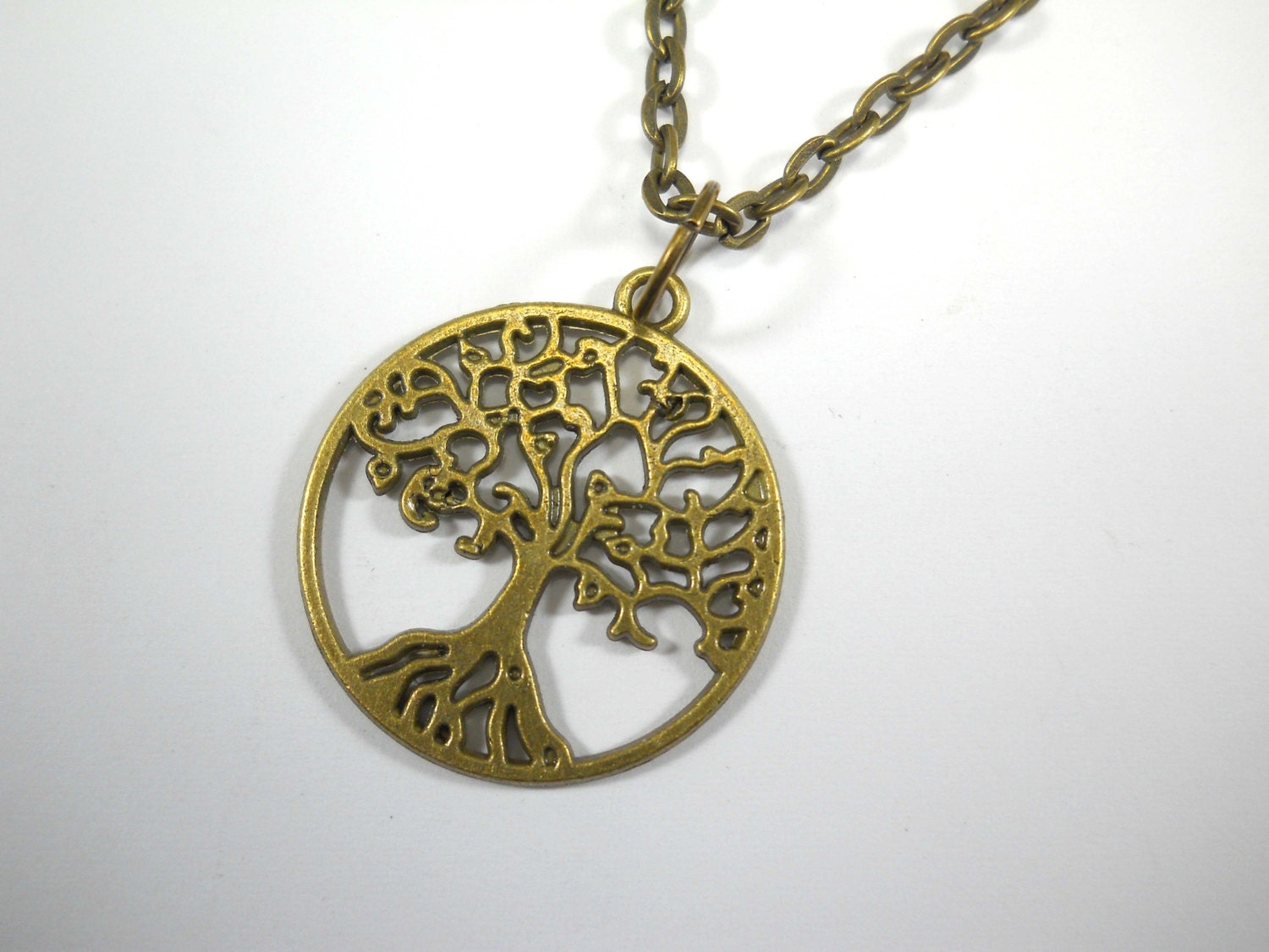 Tree Of Life Pendant Necklace, Tree Of Life Charm, Nature Necklace ...