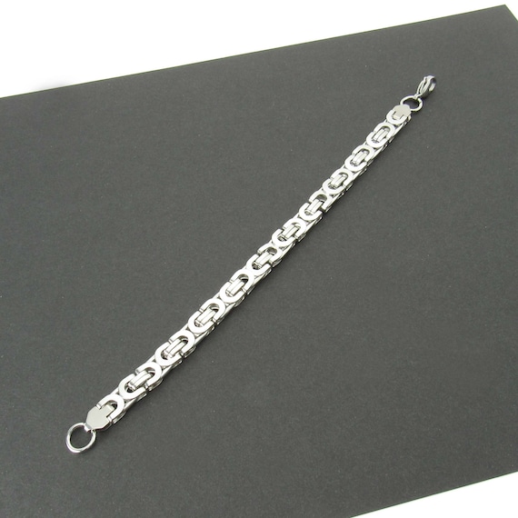 【2plan】24SS★ [LAN ARCHIVE] Flat Leather Chain Bracelet 2plan】24SS☆ [LAN ARCHIVE] Flat Leather Chain Bracelet