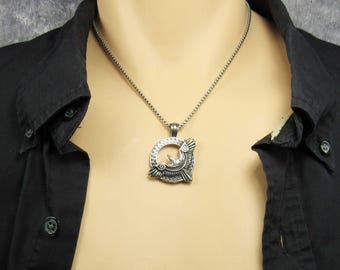 Stainless Steel Eagle Pendant, Hypo Allergenic Jewelry, 304 Stainless Jewelry, Men's Necklace, Men's Jewelry, Woman Necklace