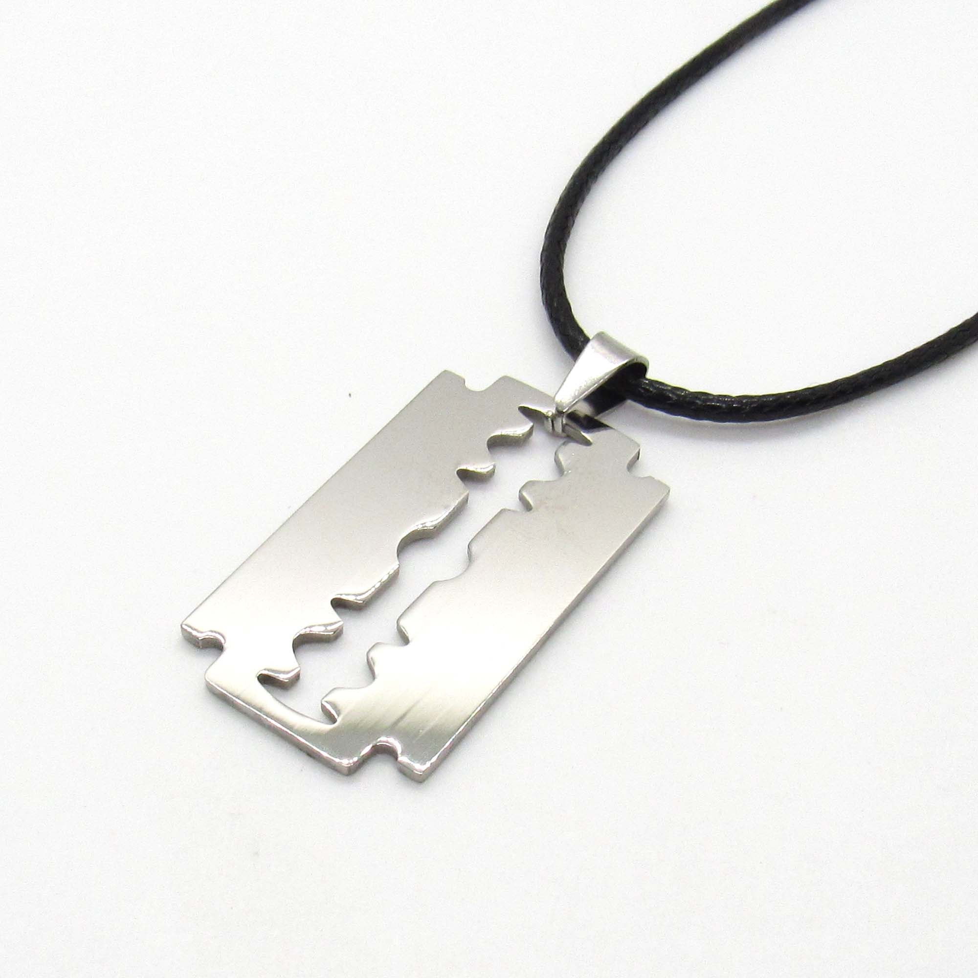 NECKLACE - DIMEBAG Darrell Pendant NEW - RARE - Pantera - Diagonal Razor  Blade $18.00 - PicClick