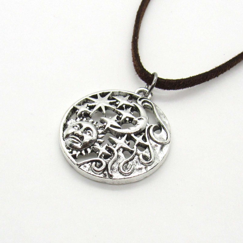 Woman/'s Necklace Sun Moon Stars Pendant Necklace Celestial Necklace Necklace for Women Men/'s Necklace