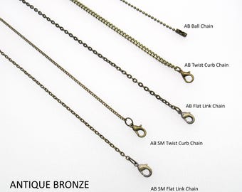 Chain Necklaces for Men, Necklace Chains for Women, Metal Alloy Necklaces for Men, Fashion Necklaces, Women's Necklaces