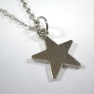 Stern Charm Halskette, himmlische Charm Halskette, Stern Anhänger Halskette, Stern Schmuck, Geschenk für Männer, Herren Halskette, Damen Halskette