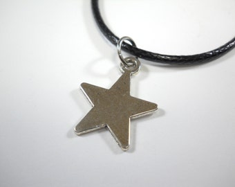 Star Pendant Necklace, Celestial Charm Necklace, Star Charm, Star Jewelry, Gift for Men, Men's Necklace, Women's Necklace