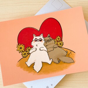BFF Cats Mini Impression / Carte postale